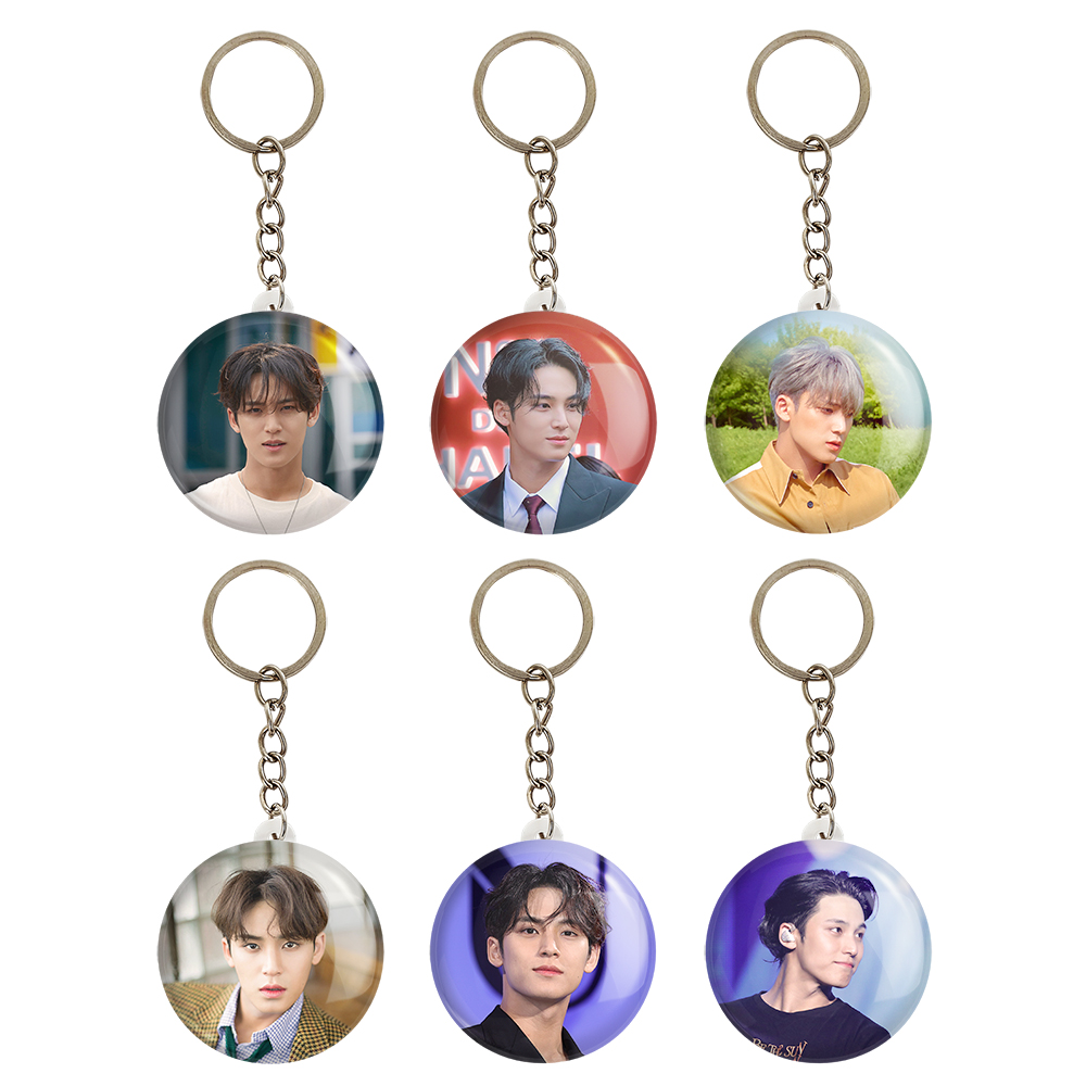 جاکلیدی خندالو مدل مینگیو گروه سونتین Seventeen کد 1304B مجموعه 6 عددی