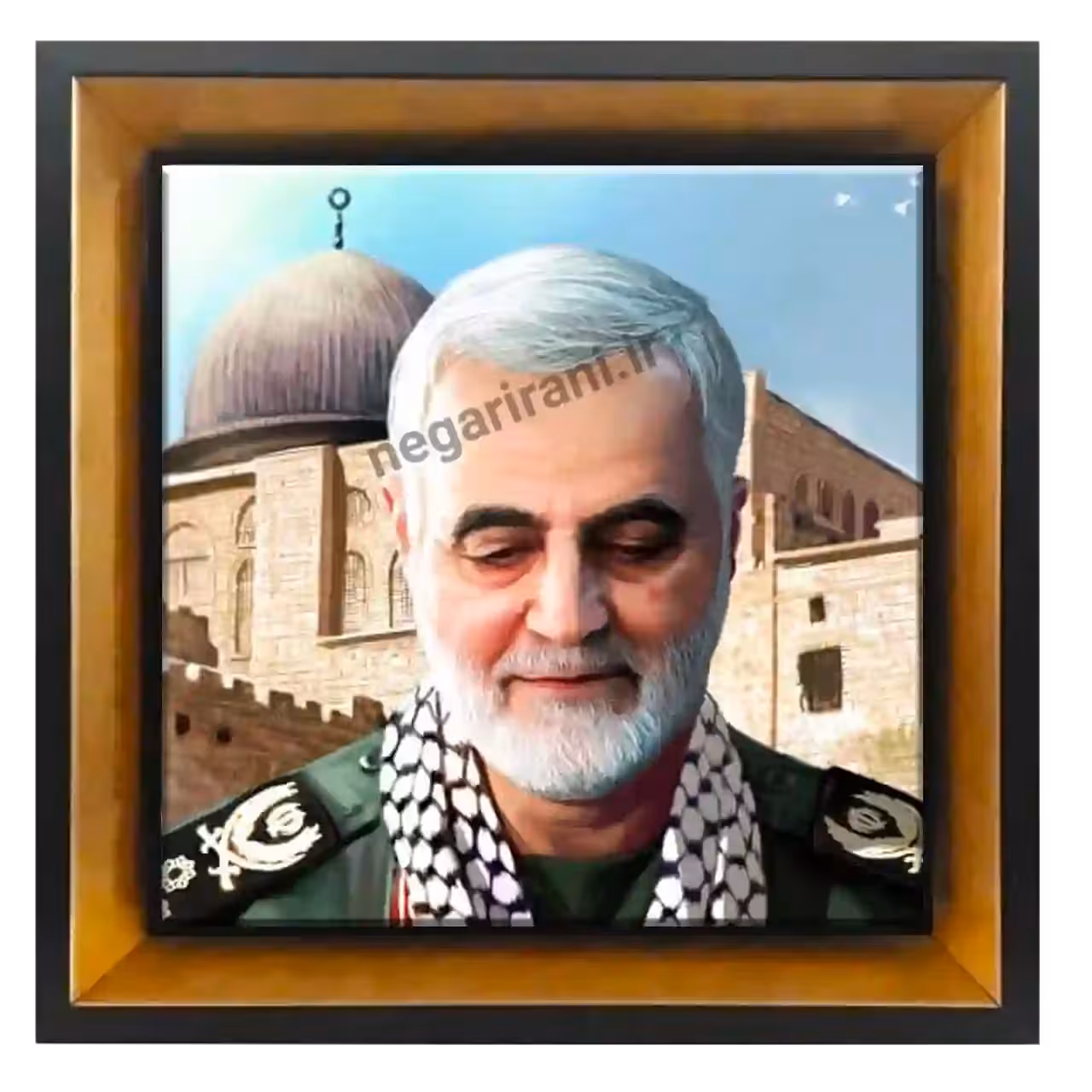 تابلو کاشی سردار دلها در مسجدالاقسی مدل 2ZG121