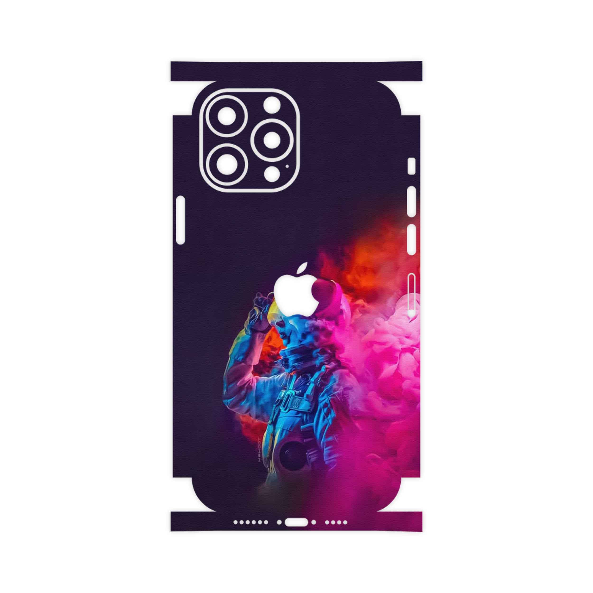 برچسب پوششی ماهوت مدل Smoke Rainbow Digital Art 1-FullSkin مناسب برای گوشی موبایل اپل iPhone 13 Pro Max