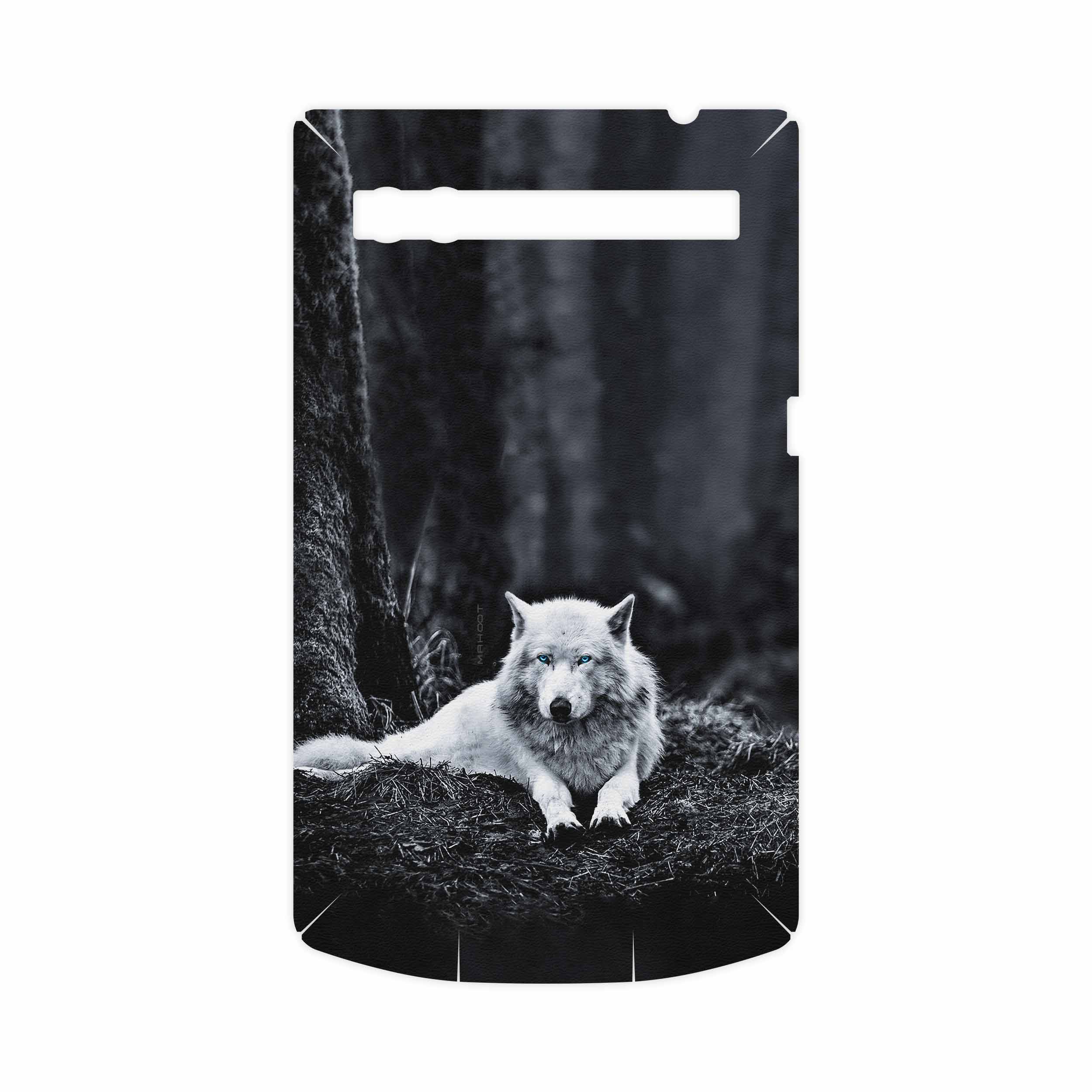 برچسب پوششی ماهوت مدل Dire Wolf-FullSkin مناسب برای گوشی موبایل بلک بری P9983