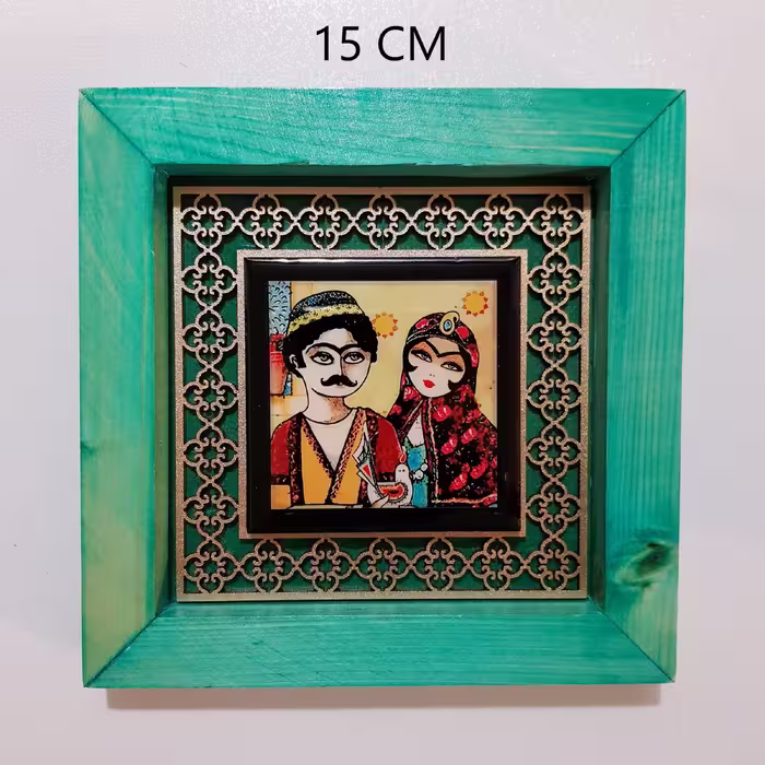 تابلو طرح خاتون کد san925