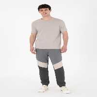 شلوار راحتی مردانه خاکستری تیره یو اس پولو - فروشگاه لباس شهرمون