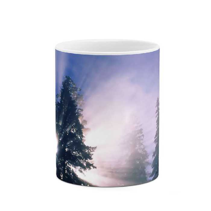 ماگ طرح منظره برفی مدل mgs07970