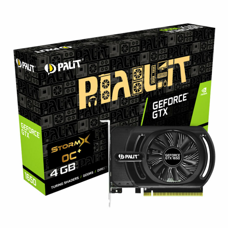 کارت گرافیک پلیت GTX 1650 StormX OC  4GB