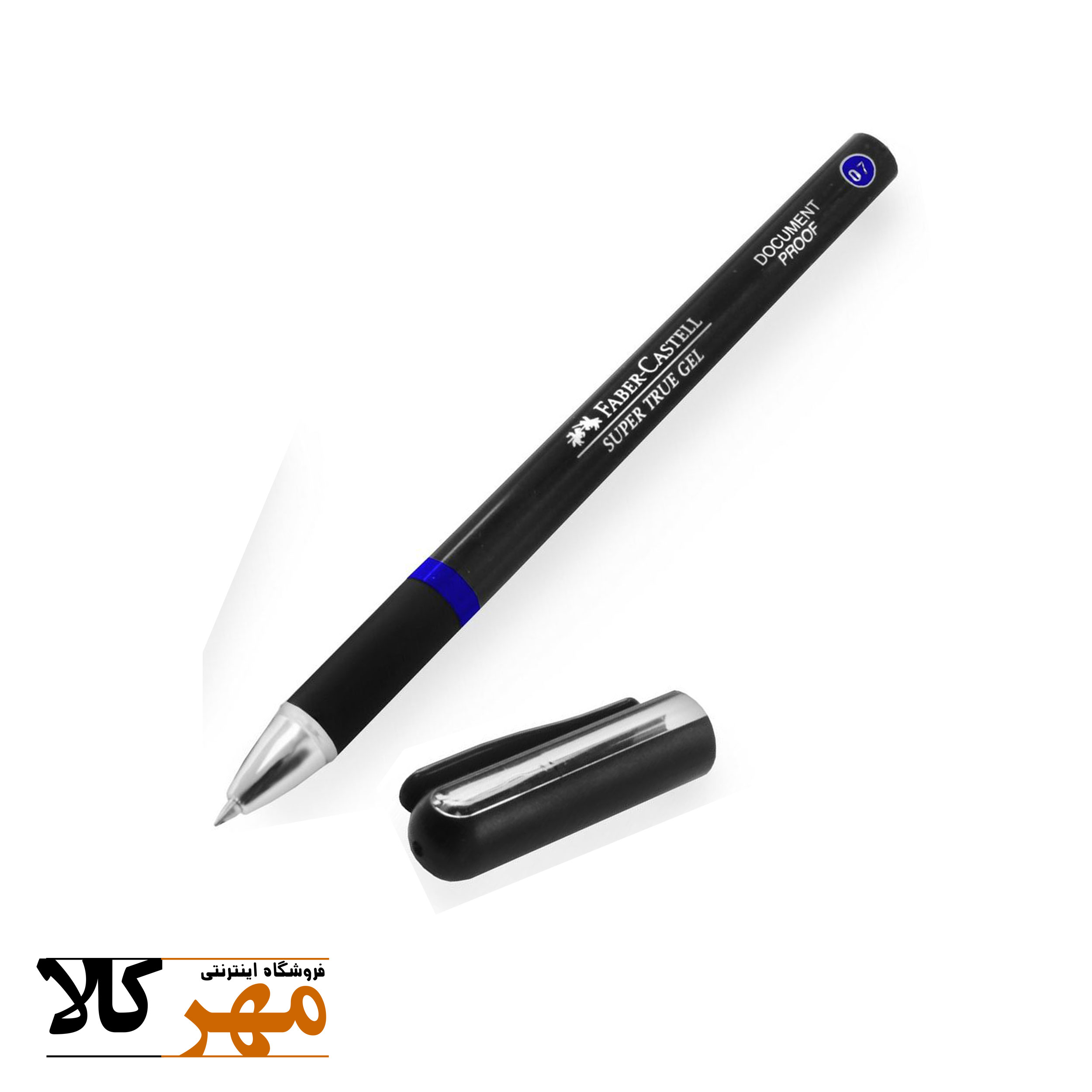 خودکار Faber -Castell سوپر تروژل رنگ آبی