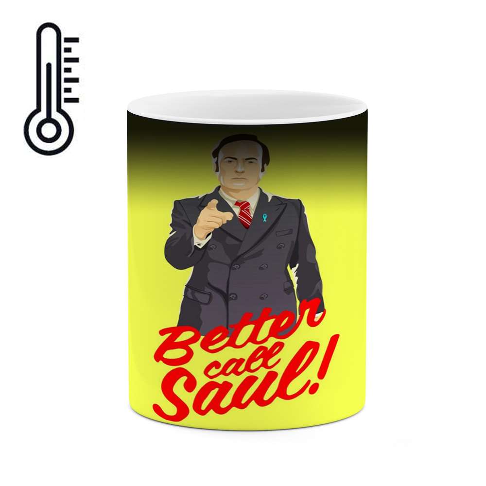 ماگ حرارتی طرح سریال Better call saul مدل mgph13148