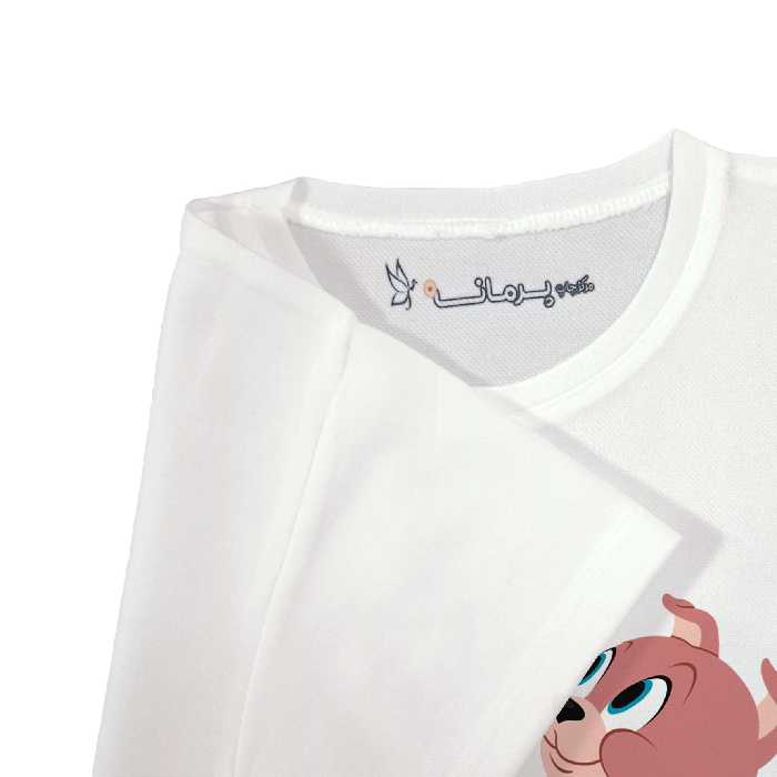 تی شرت بچگانه پرمانه طرح کارتنی کد pmt.553