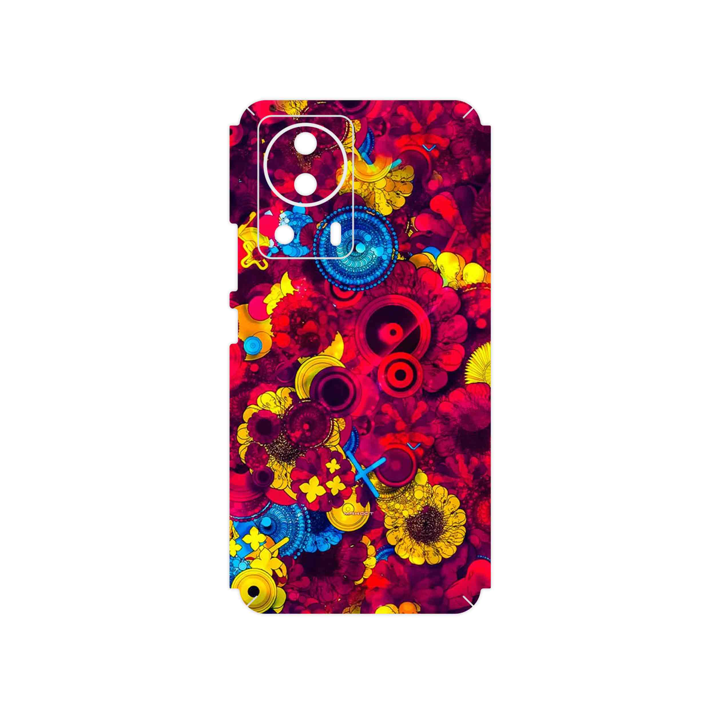 برچسب پوششی ماهوت مدل Vector Flower Garden Digital Art مناسب برای گوشی موبایل شیائومی 13 Lite