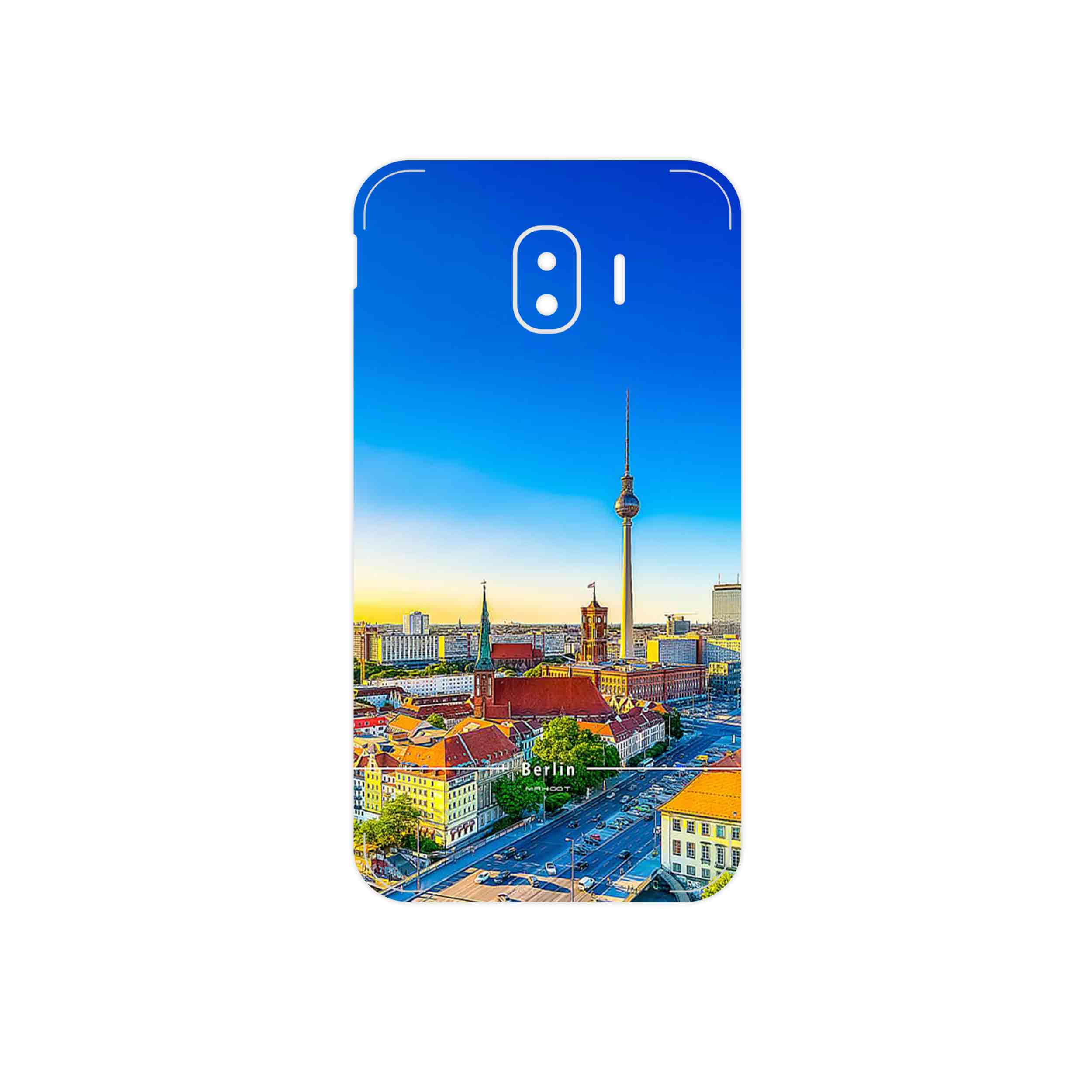 برچسب پوششی ماهوت مدل City of Berlin مناسب برای گوشی موبایل سامسونگ Galaxy J2 Pro 2018