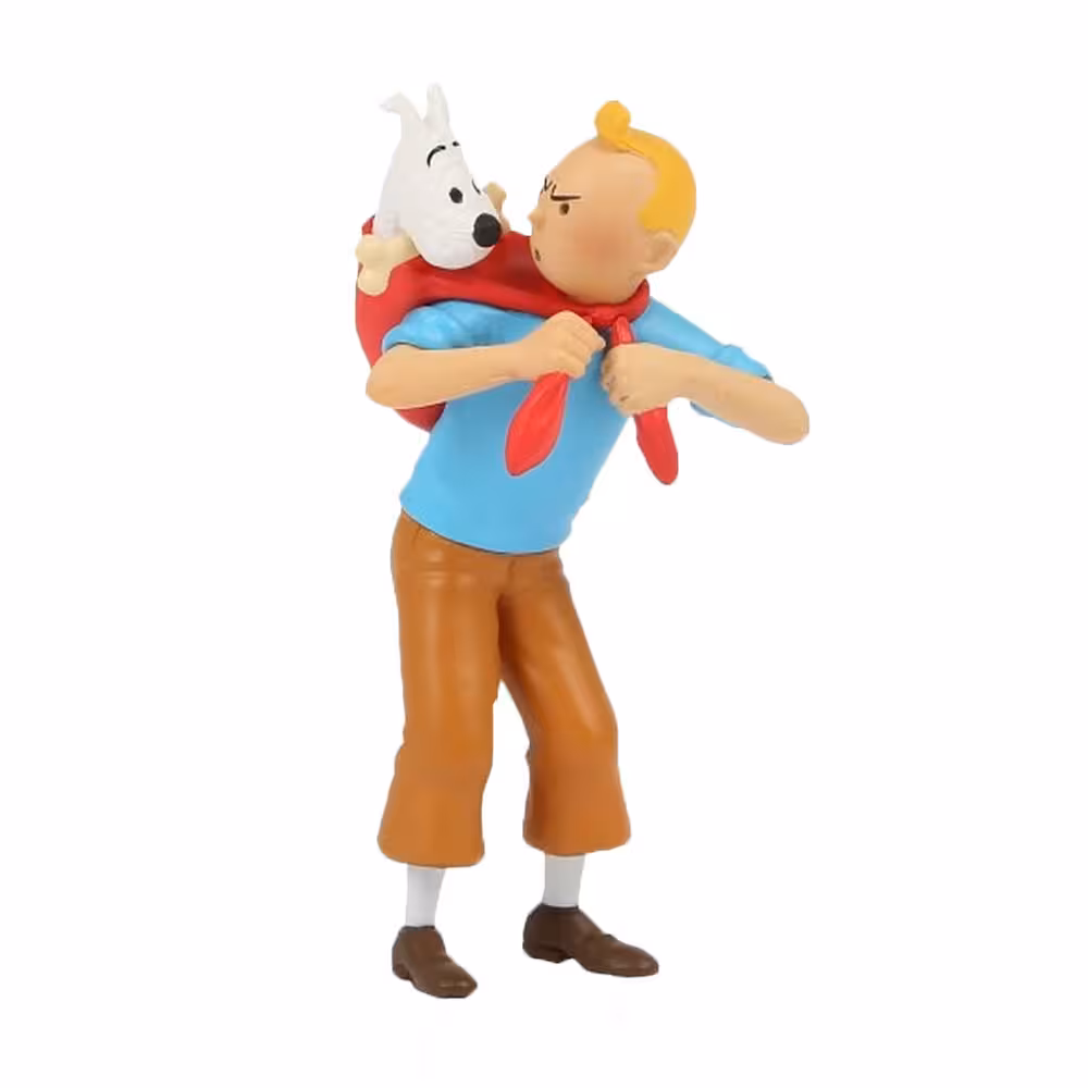 فیگور تین تین مدل Tintin fetches Snowy