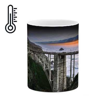 ماگ حرارتی طرح طبیعت و حیات وحش زیبا  مدل mgph14878