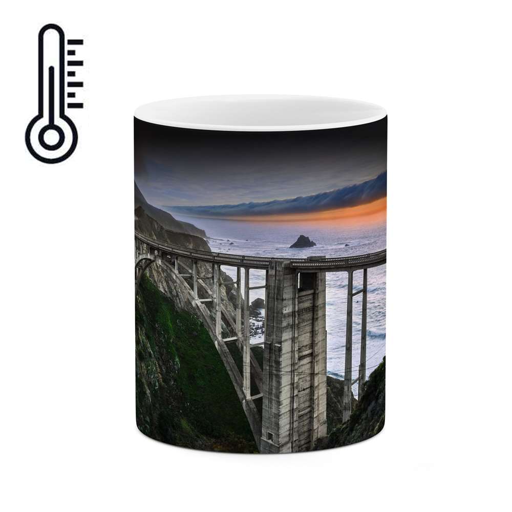 ماگ حرارتی طرح طبیعت و حیات وحش زیبا  مدل mgph14878