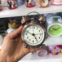 ساعت رومیزی فلزی قطر 8 سانت