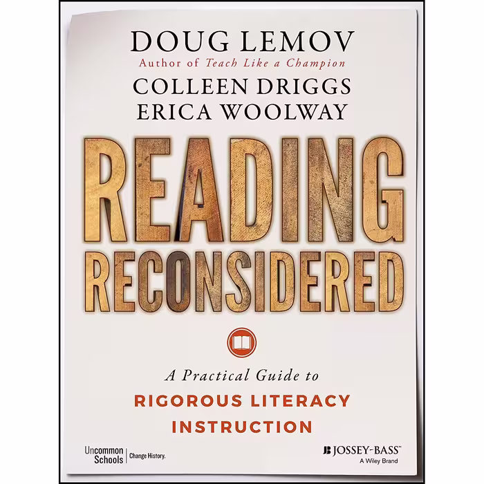 کتاب Reading Reconsidered اثر جمعی از نویسندگان انتشارات Jossey-Bass