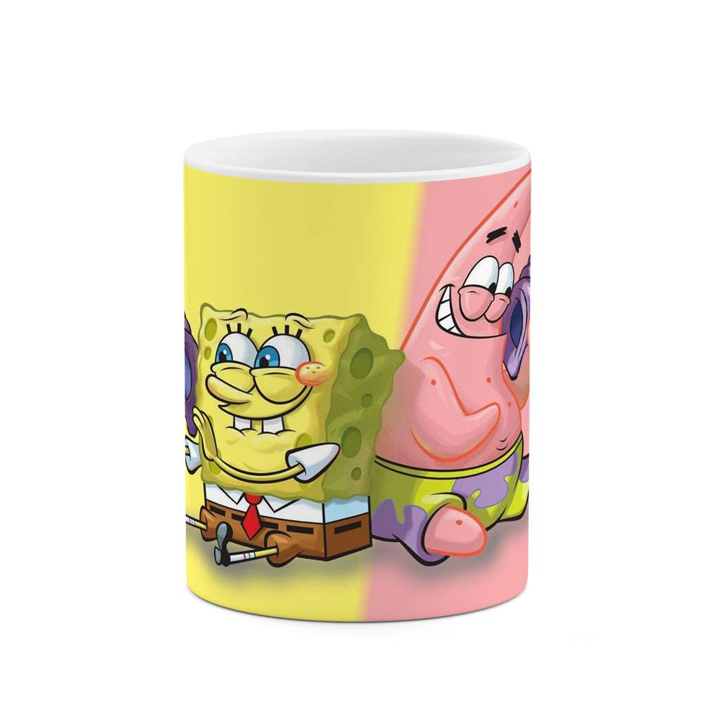 ماگ طرح باب اسفنجی و پاتریک مدل mgp14324