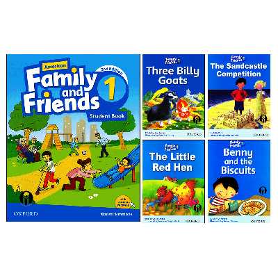 کتاب Family and Friends 1 اثر جمعی از نویسندگان انتشارات الوندپویان پنج جلدی