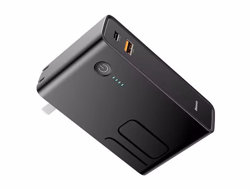 پاور بانک 10000 میلی آمپر و شارژر دیواری بیسوس مدل Energy Reactor Two in one Charger