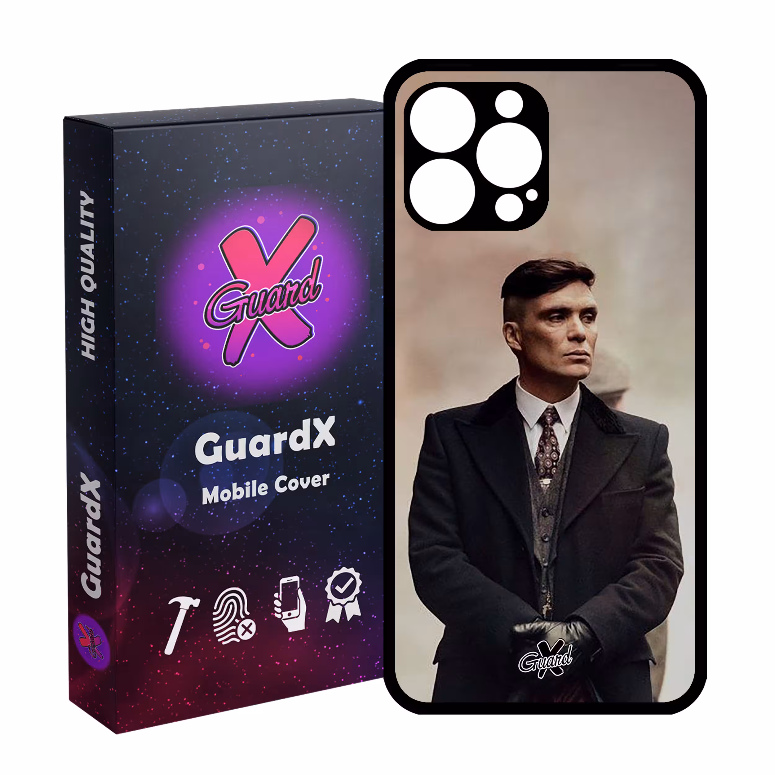 کاور گارد ایکس طرح Peaky Blinders مدل Glass10230 مناسب برای گوشی موبایل اپل iPhone 13 Pro Max
