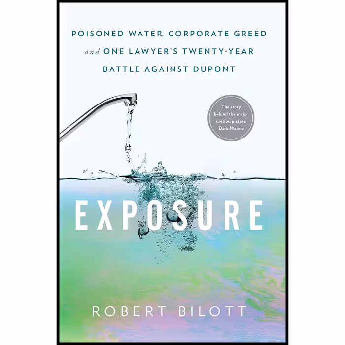 کتاب Exposure اثر Robert Bilott انتشارات Simon &amp; Schuster UK