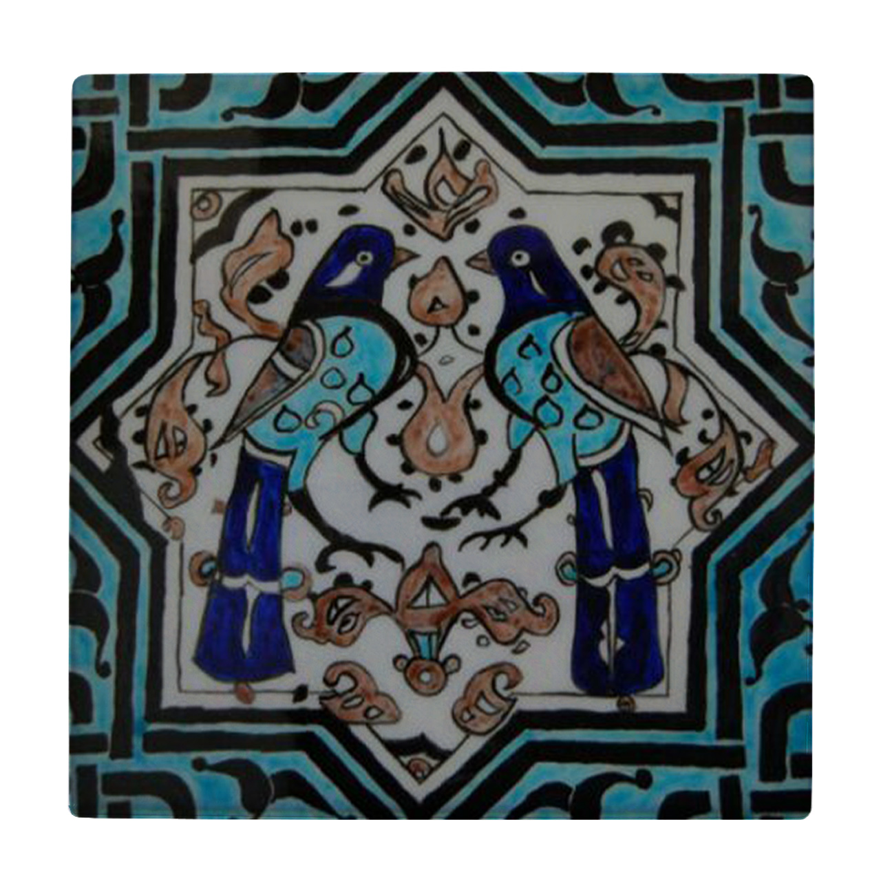 کاشی طرح کاشی کاری سنتی کد wk300