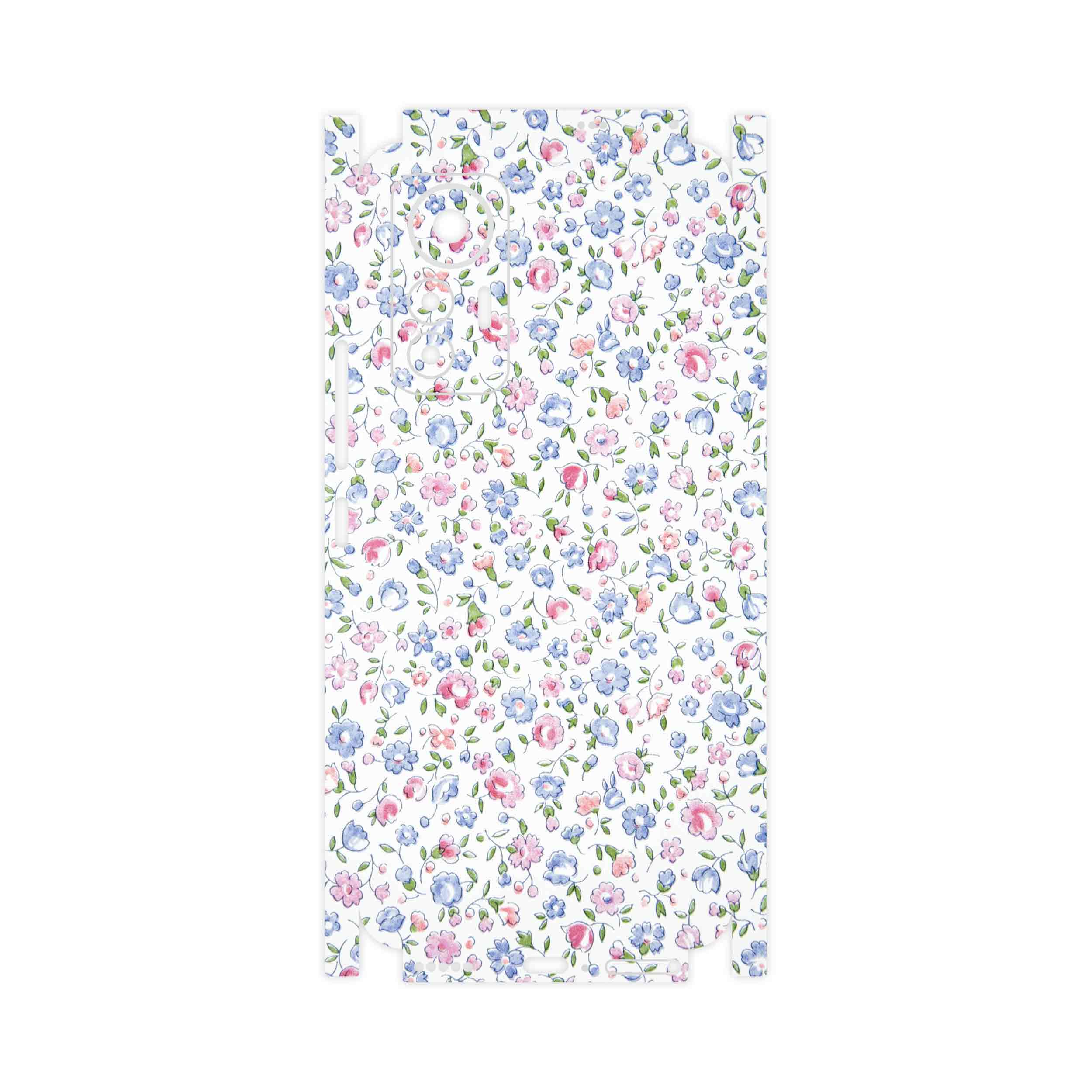 برچسب پوششی ماهوت مدل Painted-Flowers-FullSkin مناسب برای گوشی موبایل شیائومی 12 Lite