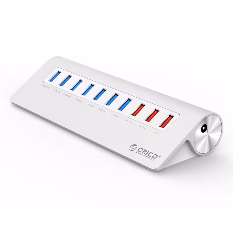 هاب USB 3.0 ده پورت اوریکو مدل M3H73P