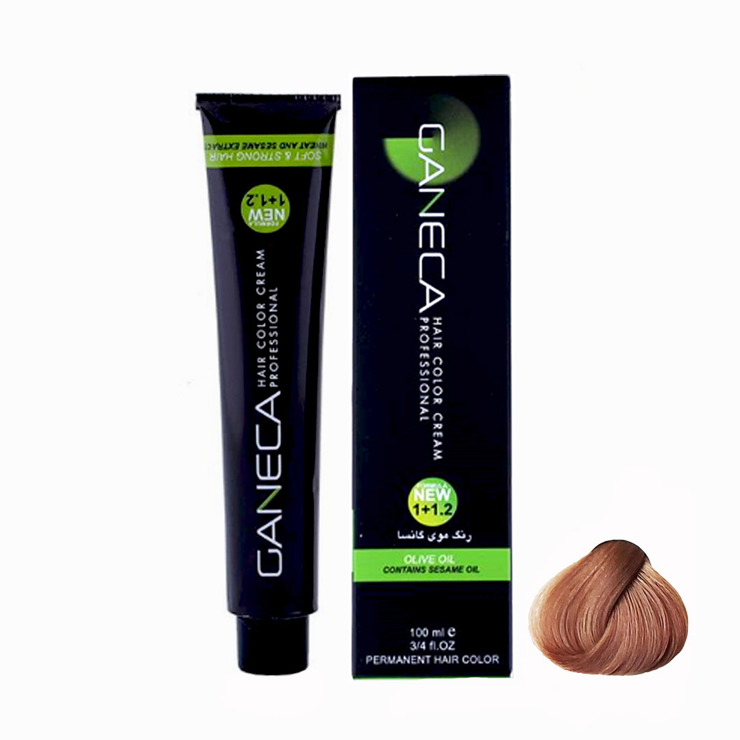 رنگ مو گانسا شماره 7.405 حجم 100 میلی لیتر رنگ بژ گردویی