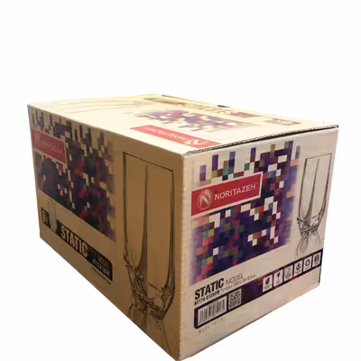 لیوان نوری تازه مدل استاتیک کد NT17601200W بسته 6 عددی