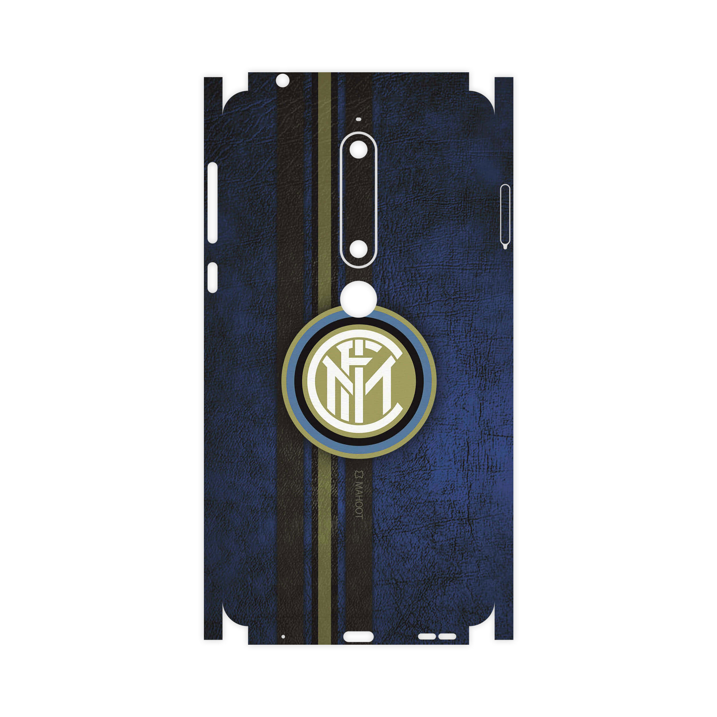برچسب پوششی ماهوت مدل Inter-Milan-FC-FullSkin مناسب برای گوشی موبایل نوکیا 6.1