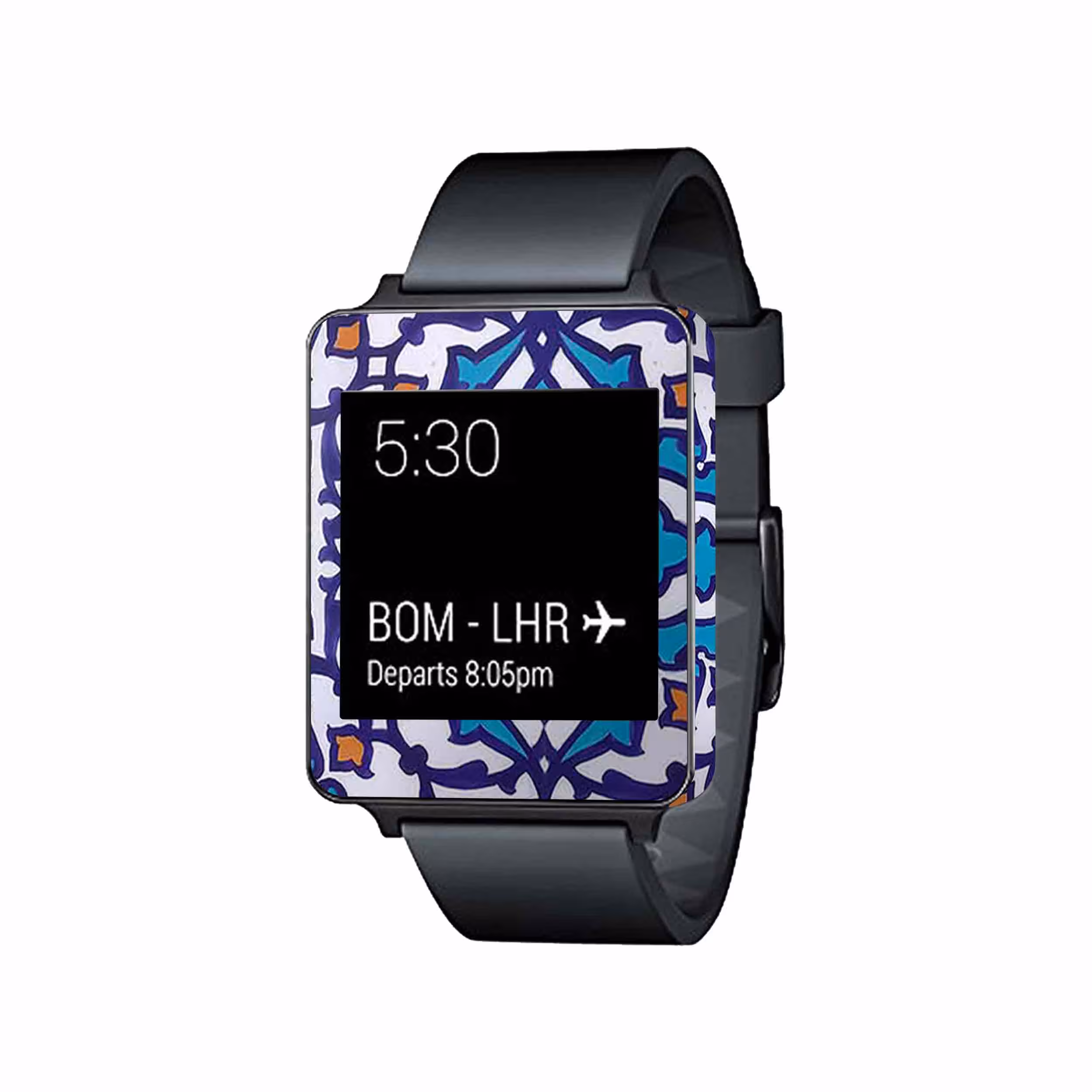 برچسب ماهوت طرح Homa Tile مناسب برای ساعت هوشمند ال جی G Watch