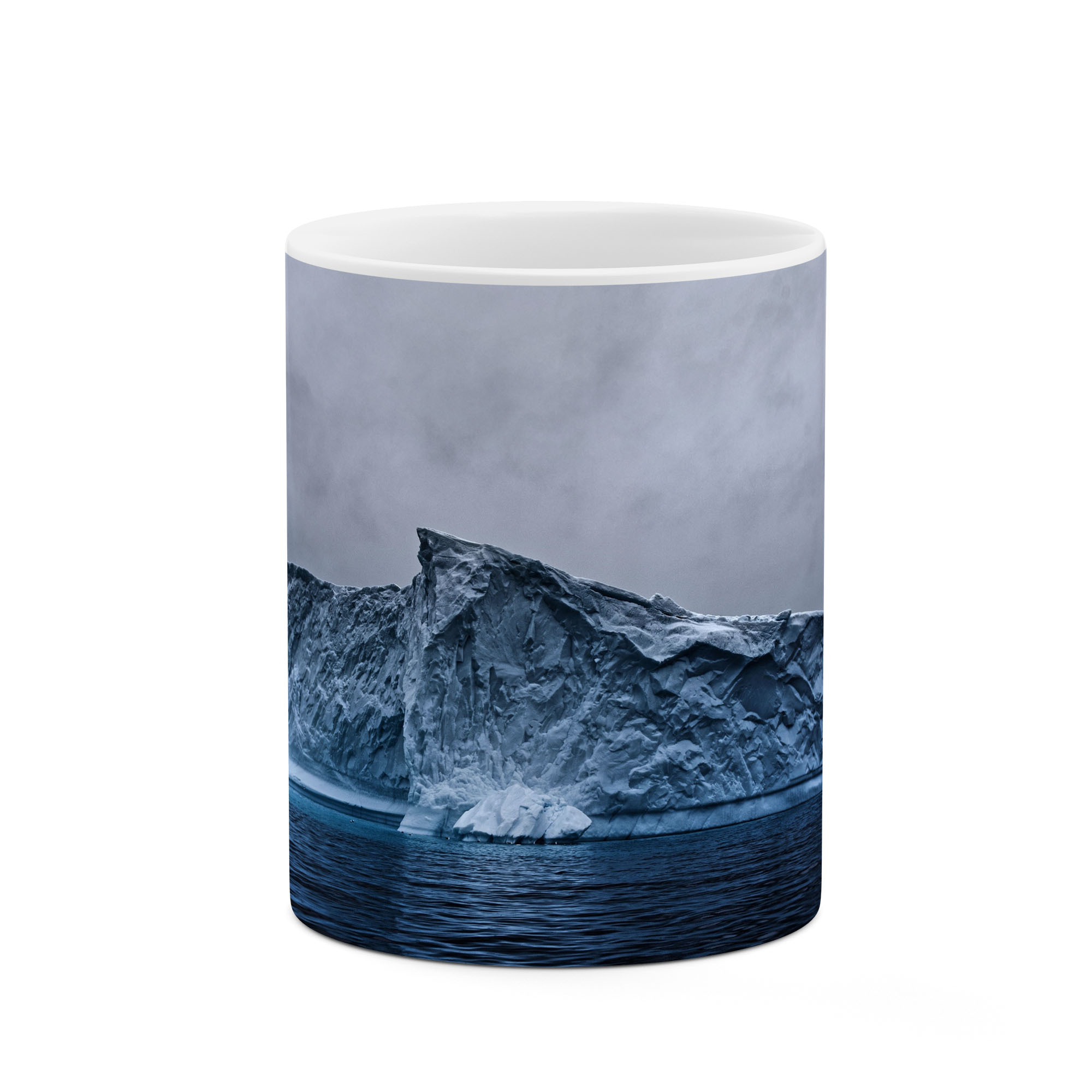 ماگ طرح طبیعت یخی  مدل mgp11224