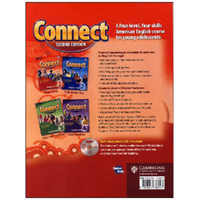 کتاب Connect اثر جمعی از نویسندگان انتشارات زبان مهر 4 جلدی