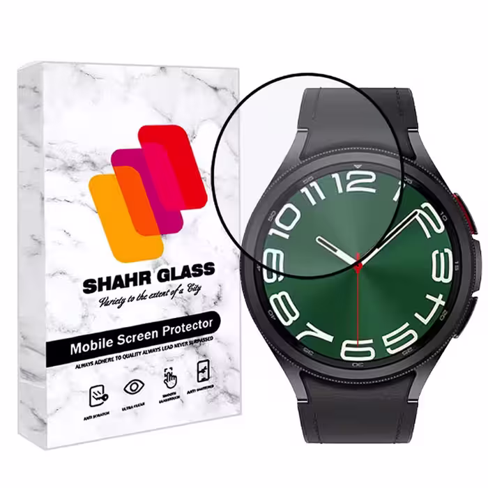 محافظ صفحه نمایش نانو شهر گلس مدل PMMAWSH مناسب برای ساعت هوشمند سامسونگ Galaxy Watch 6 Classic 47 mm | کالا برتری