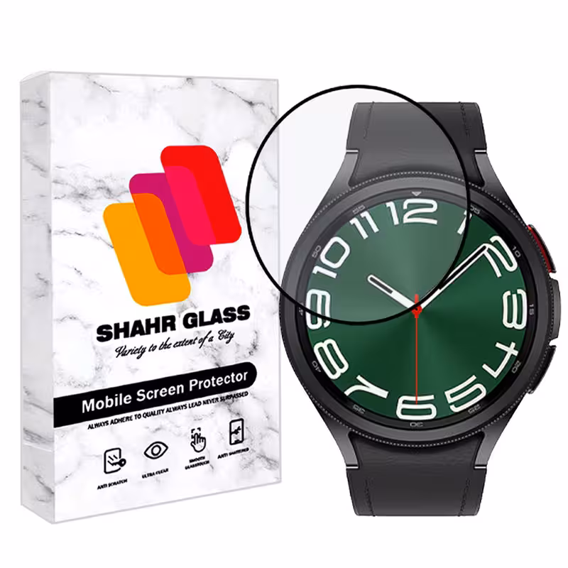 محافظ صفحه نمایش نانو شهر گلس مدل PMMAWSH مناسب برای ساعت هوشمند سامسونگ Galaxy Watch 6 Classic 47 mm | کالا برتری