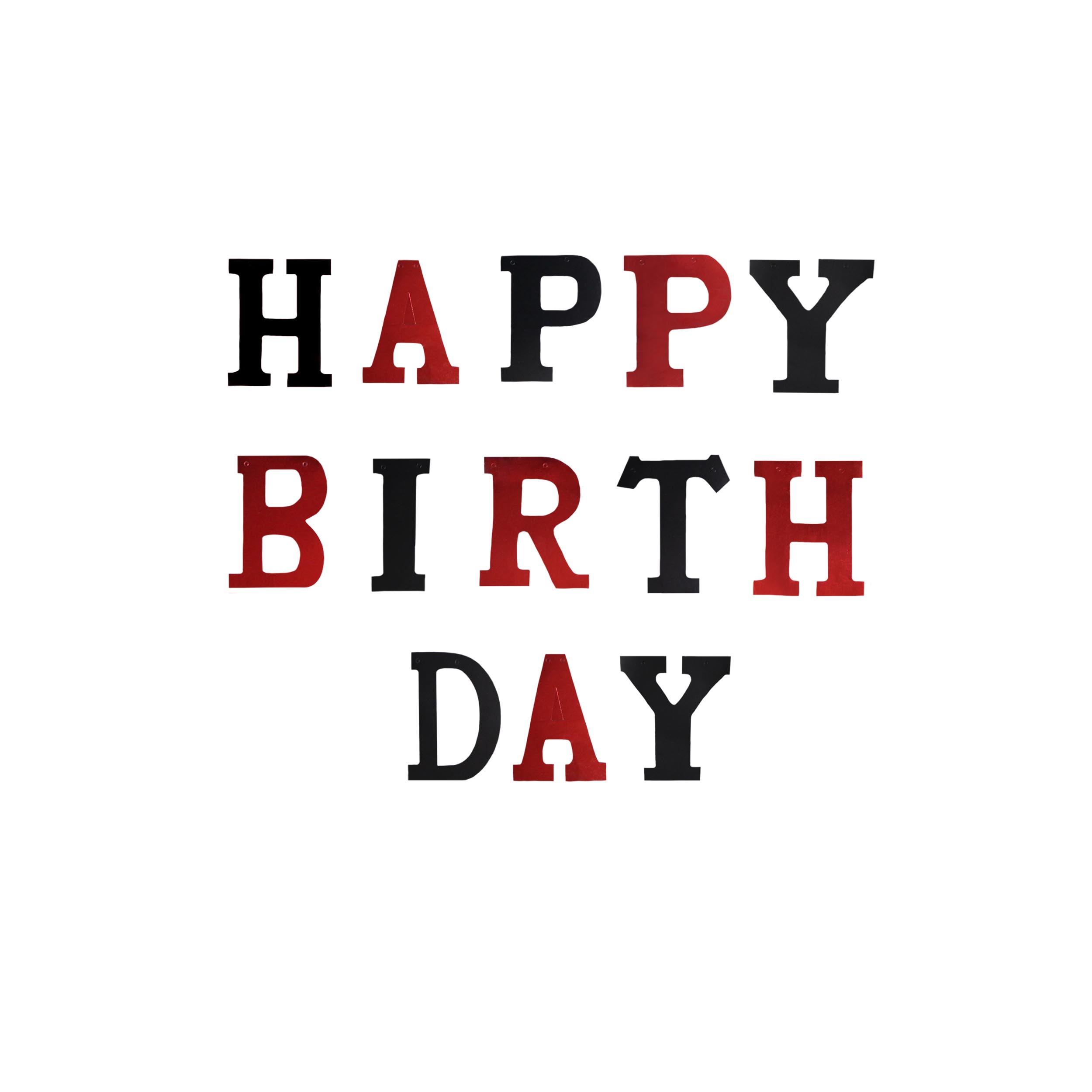 ریسه تولد مدل happy birthday 2