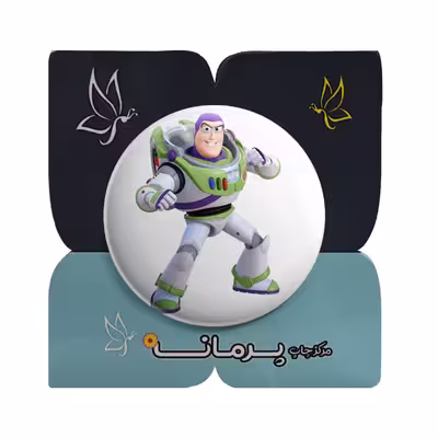 پیکسل پرمانه طرح شخصیت باز کد pm.4935 