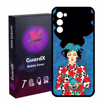 کاور گارد ایکس طرح Girl مدل Glass10137 مناسب برای گوشی موبایل سامسونگ Galaxy S20 FE