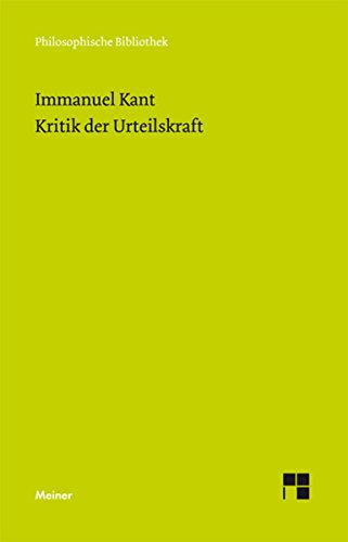 خرید و دانلود نسخه کامل کتاب Kritik der Urteilskraft (Philosophische Bibliothek 507) (German Edition) - PDF