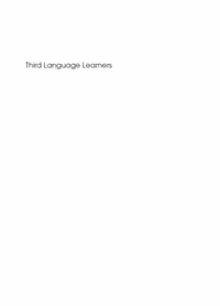 خرید و دانلود نسخه کامل کتاب Third Language Learners: Pragmatic Production And Awareness (Second Language Acquisition)
