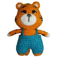 عروسک بافتنی مدل ببر