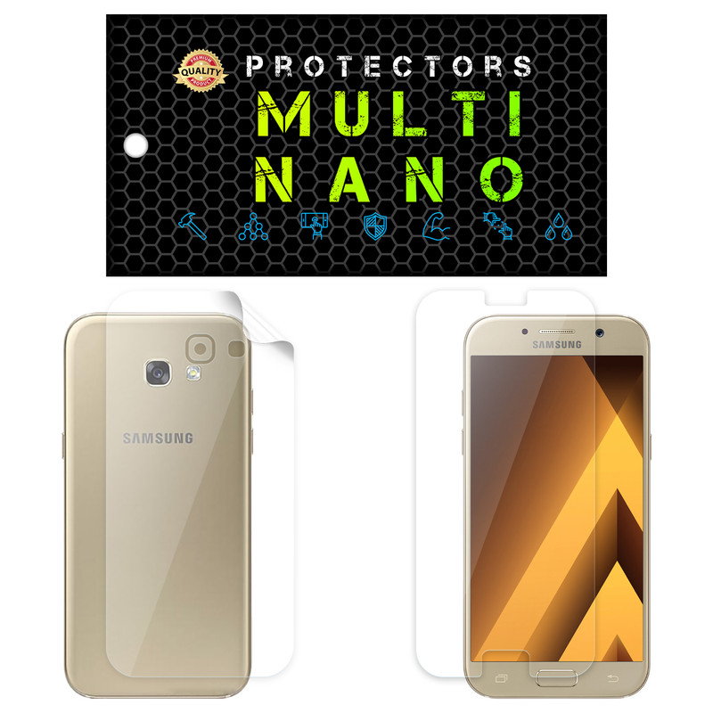 محافظ صفحه نمایش مولتی نانو مدل X-SFT مناسب برای گوشی موبایل سامسونگ Galaxy A5 2017 به همراه محافظ پشت | کالا برتری