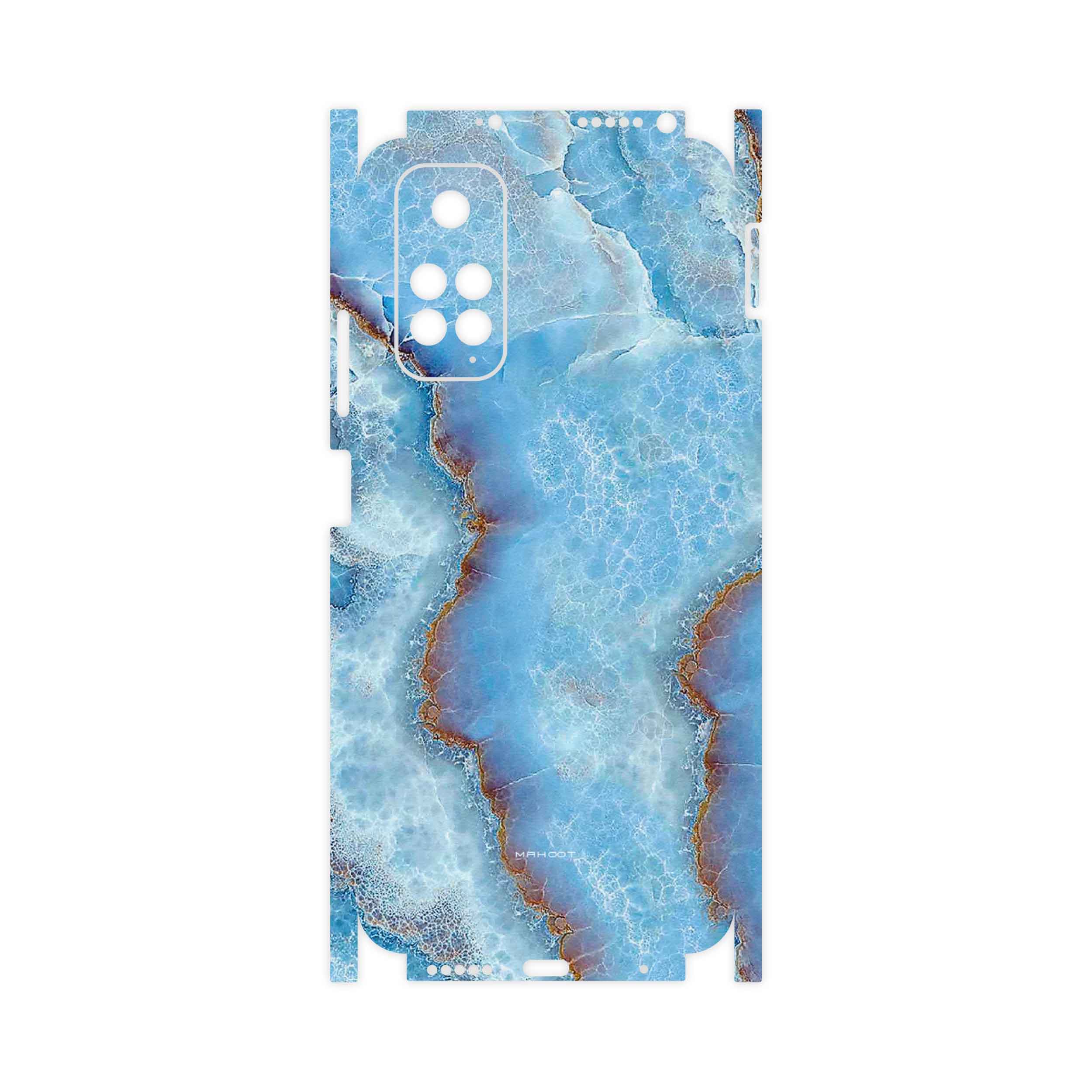 برچسب پوششی ماهوت مدل Blue-Ocean-Marble-FullSkin مناسب برای گوشی موبایل شیائومی Redmi Note 11