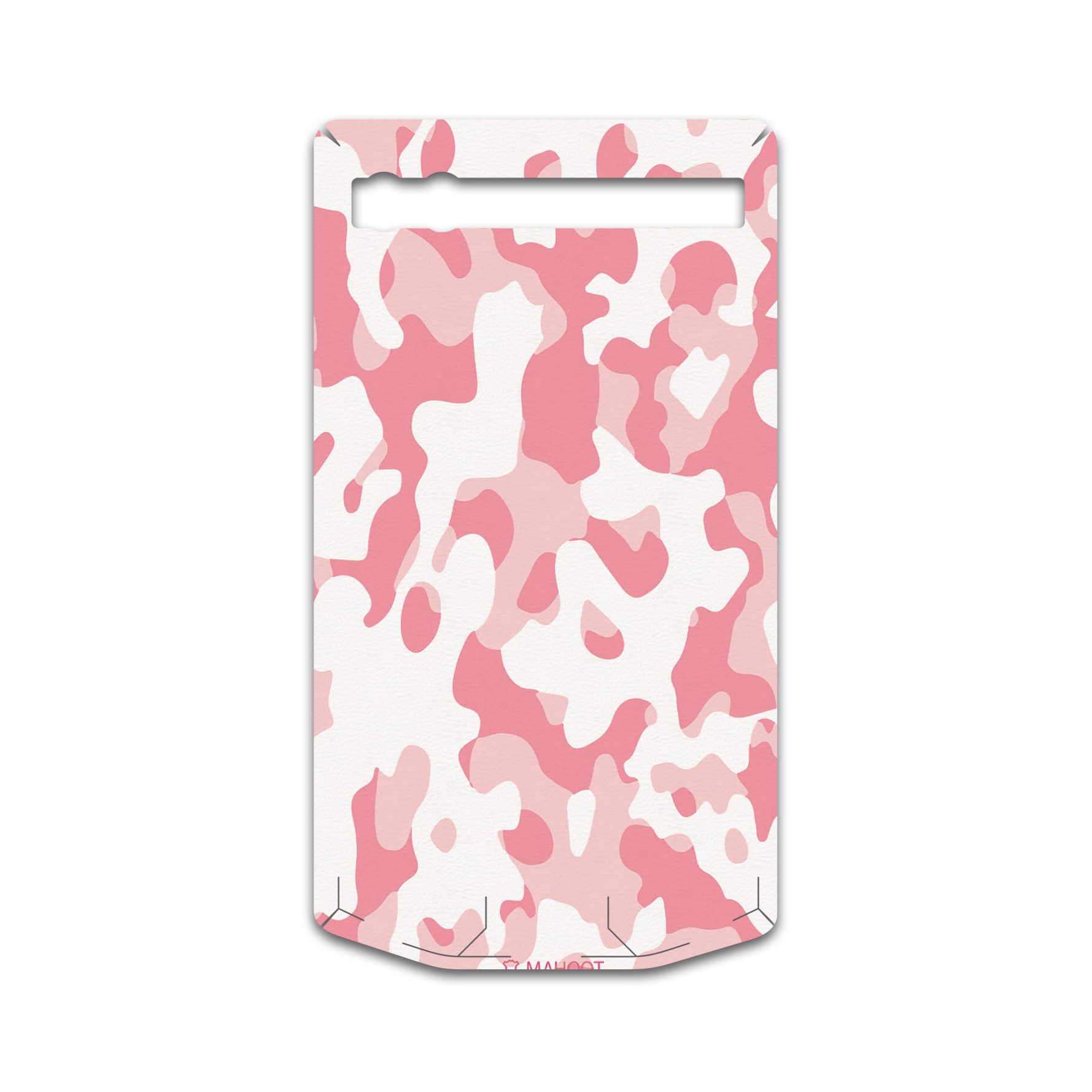 برچسب پوششی ماهوت مدل Army-Pink مناسب برای گوشی موبایل بلک بری Porsche Design P9983