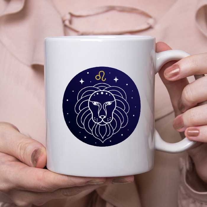 ماگ طرح نماد ماه تولد مدل مرداد