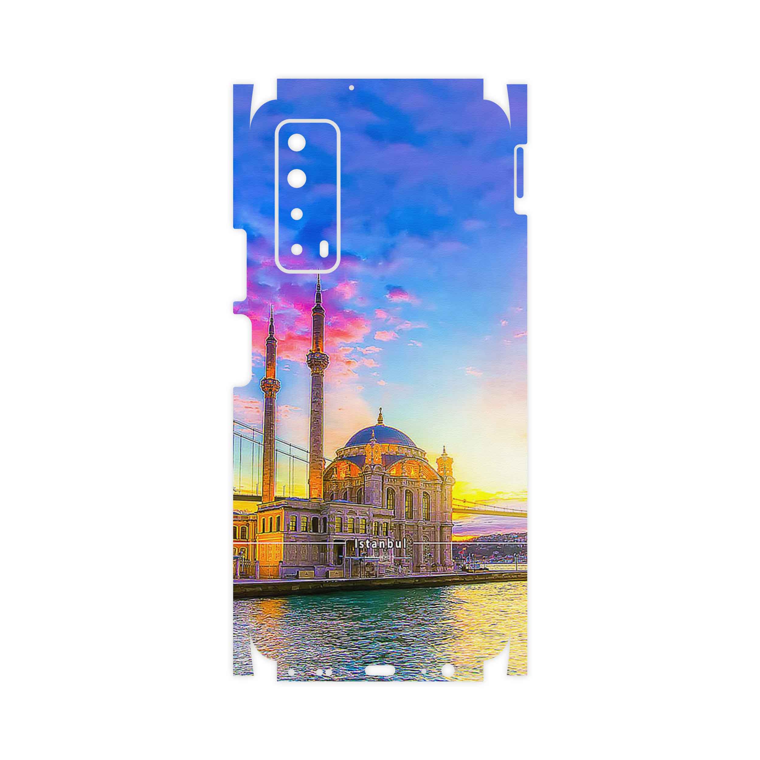 برچسب پوششی ماهوت مدل City of Istanbul-FullSkin مناسب برای گوشی موبایل هوآوی Y7a
