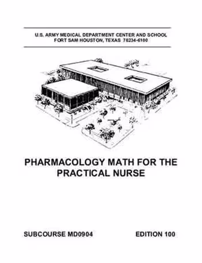 [PDF] دانلود کتاب Pharmacology Math For The Practical Nurse, 100th ed, 2006