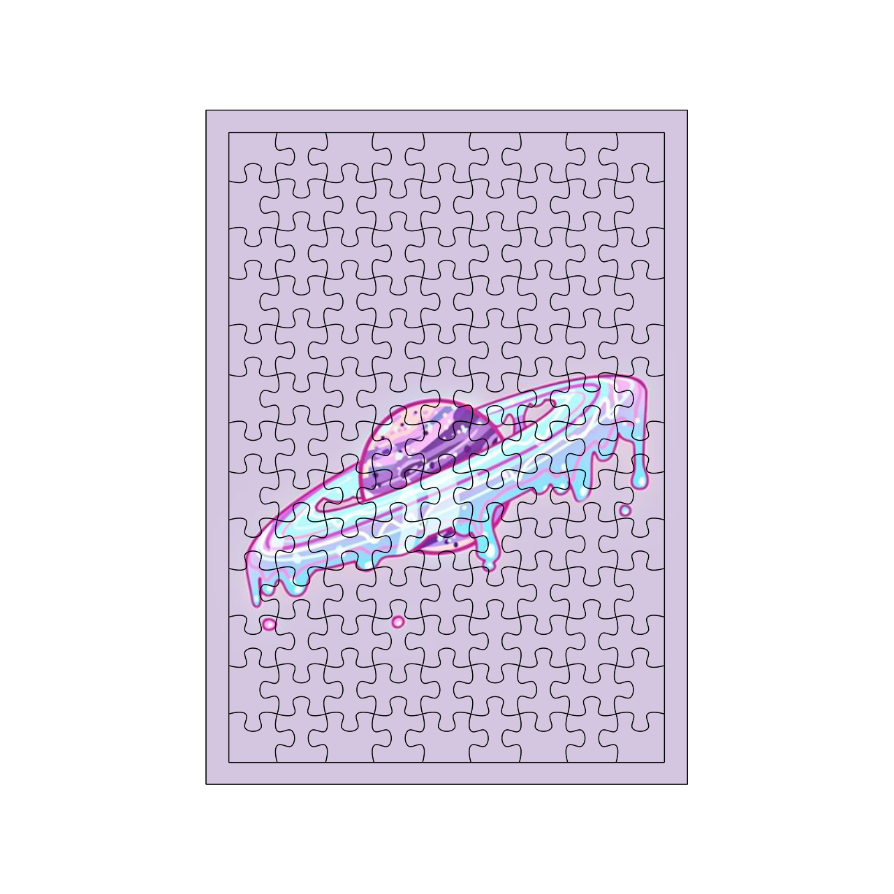 پازل 117 تکه مدل سیاره کد 1670