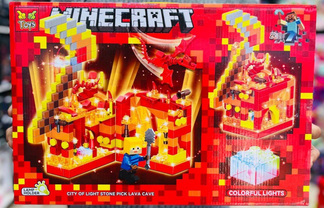 لگو ماینکرافت چراغدار  ایتم 107