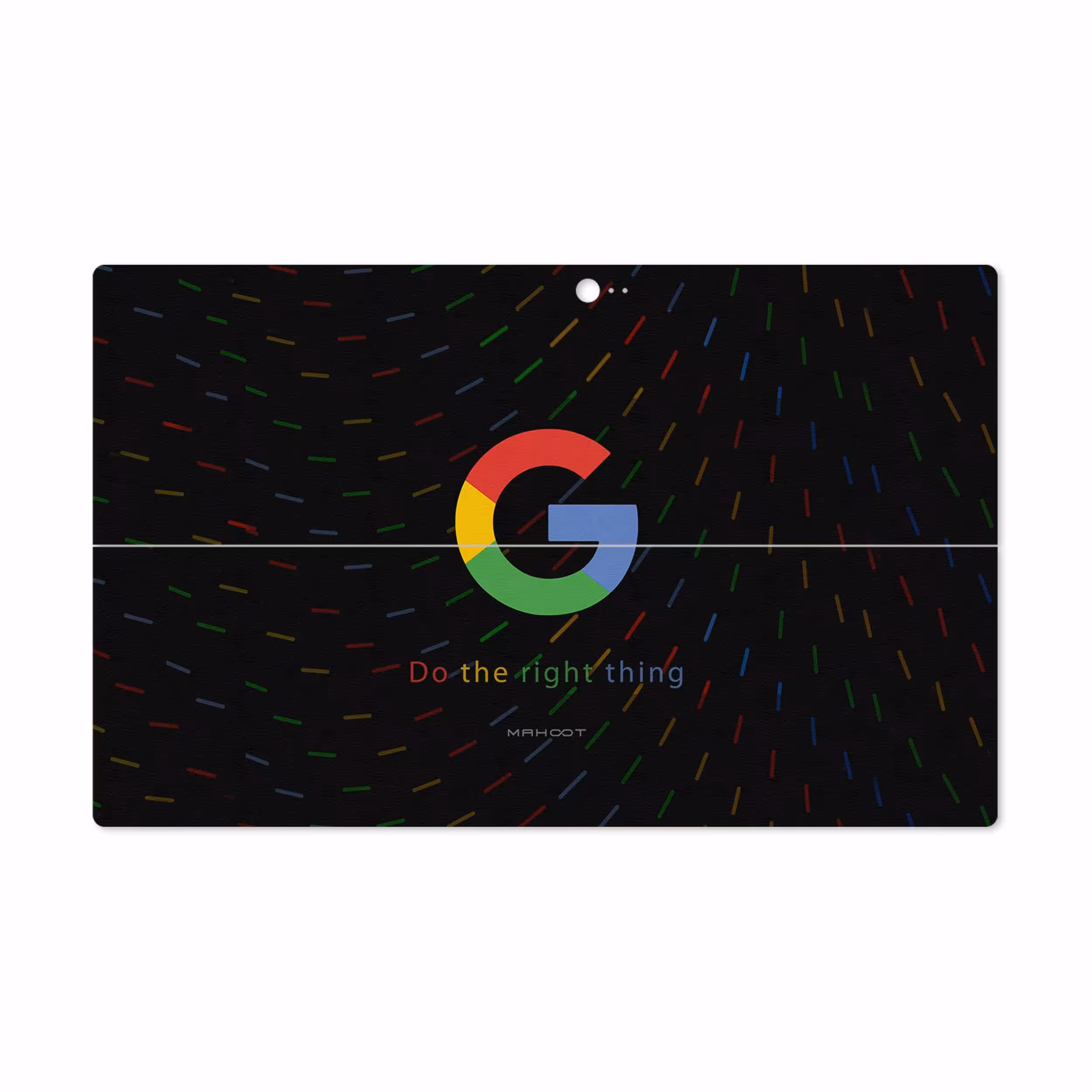 برچسب پوششی ماهوت مدل Google-Logo مناسب برای تبلت مایکروسافت Surface 2 RT 2013