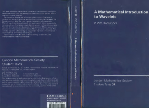 خرید و دانلود نسخه کامل کتاب A Mathematical Introduction to Wavelets